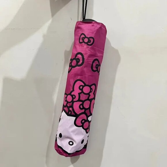 Hello Kitty Compact Manual Umbrella With UV Protection - Picture 4 of 4